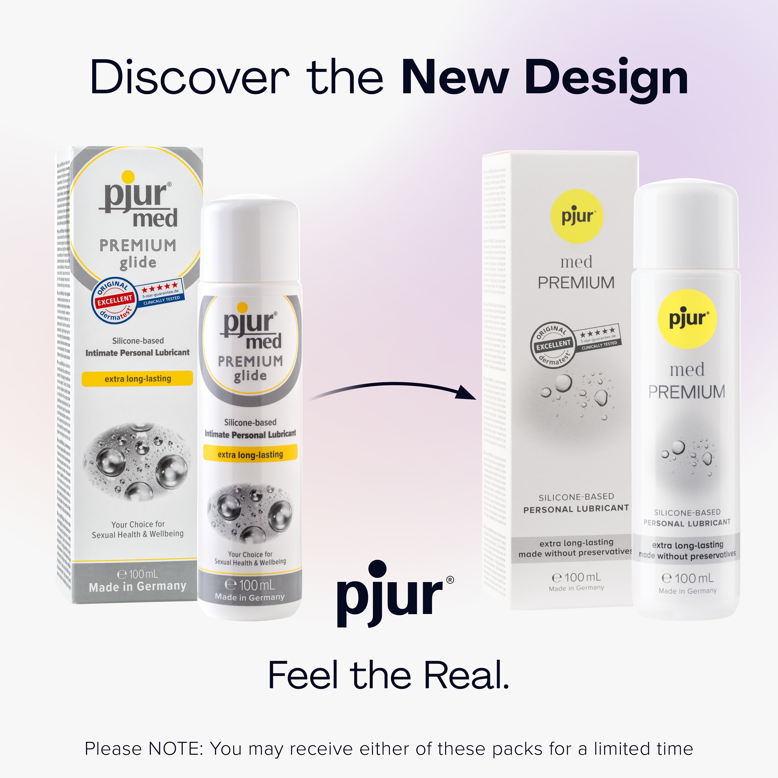 vibrating penis sleve Pjur Med Premium Glide ❤️ WorldCondoms