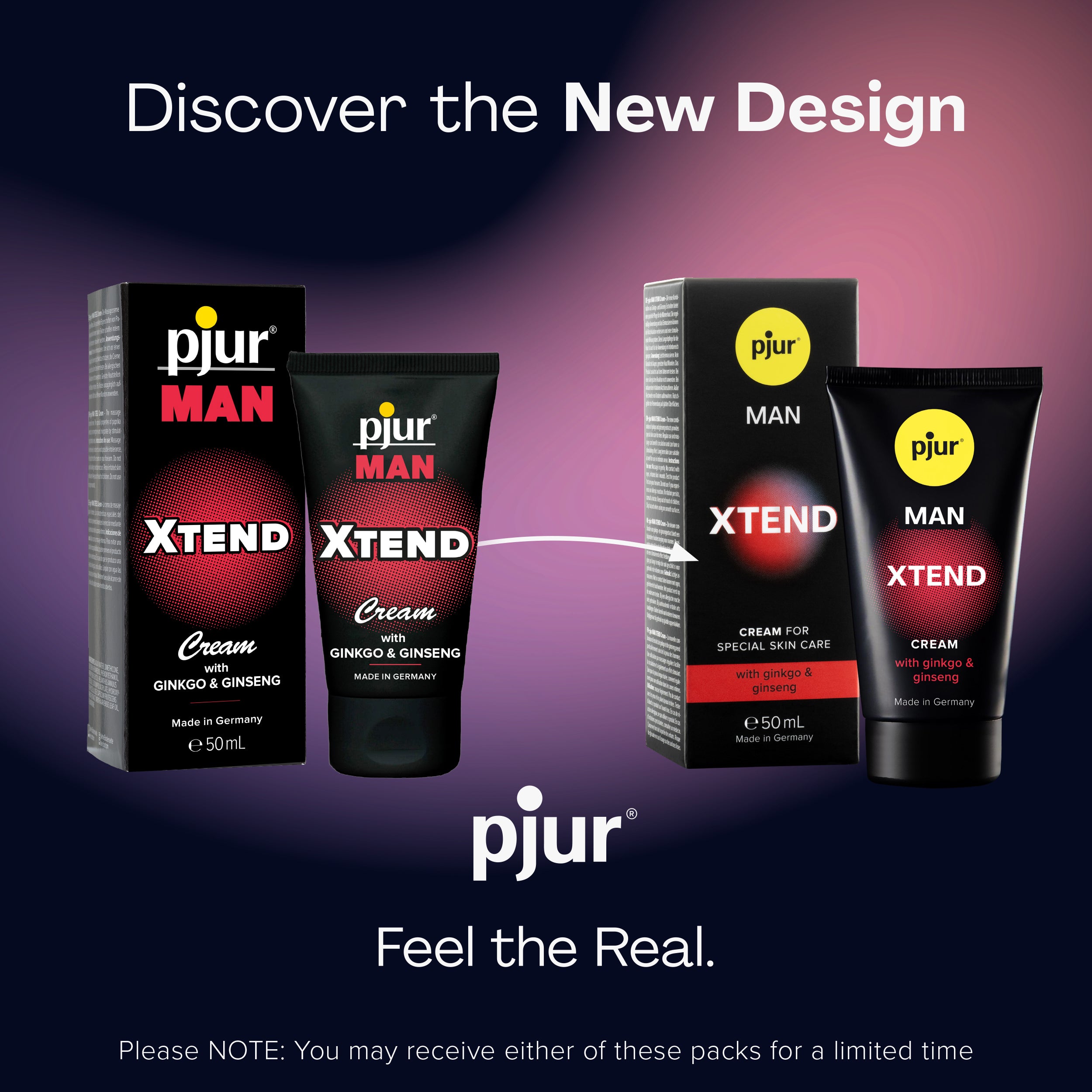 pjur MAN Xtend Cream 50ml Secondary image