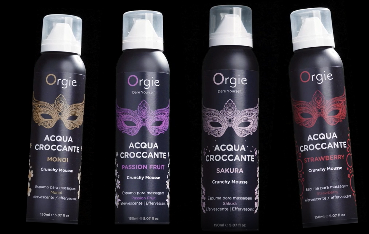 Orgie Acqua Croccante Sakura Crunchy Mousse 150ml video