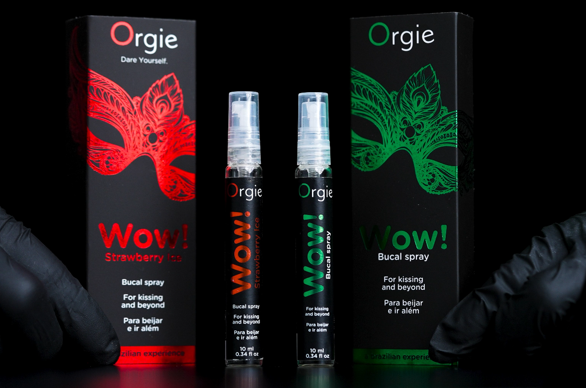 Orgie Wow! Strawberry Ice Bucal Spray 10ml