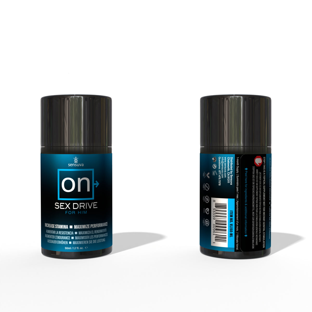 ON for Him Sex Drive Cream 1.7 fl oz