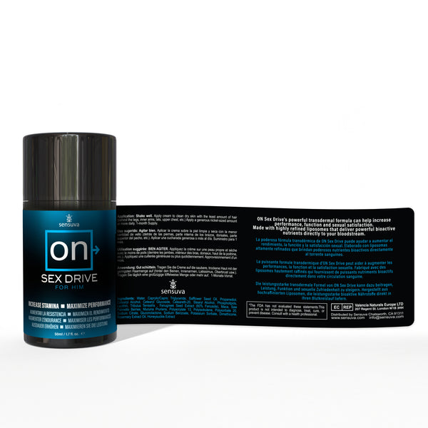 ON for Him Sex Drive Cream 1.7 fl oz