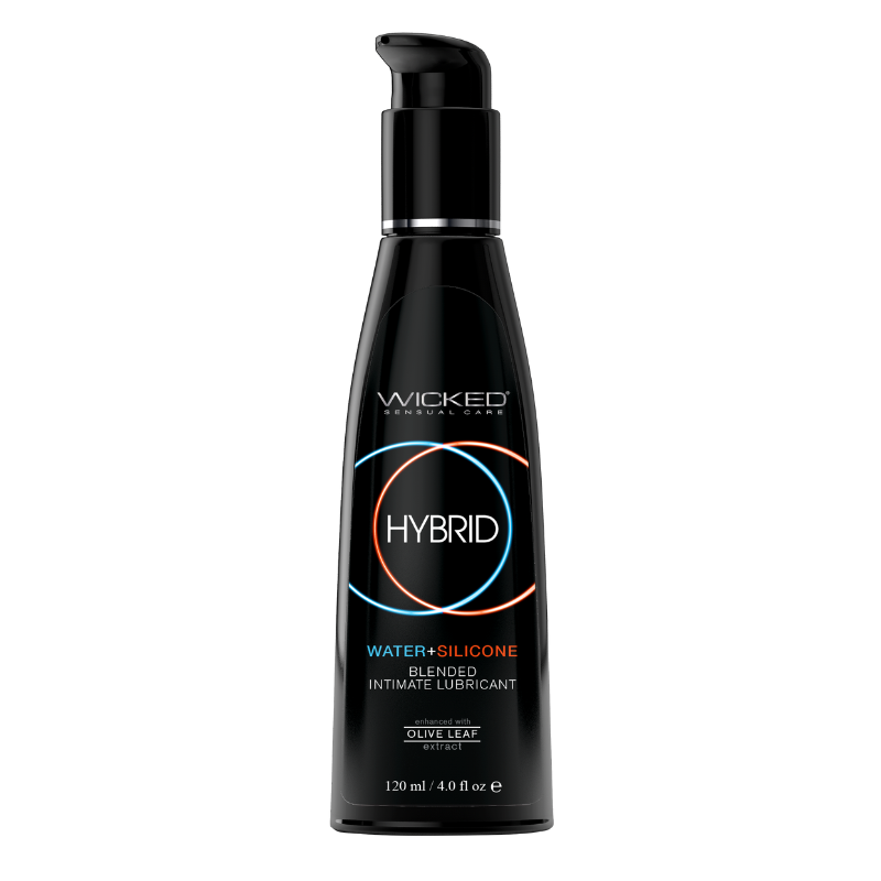 Wicked Hybrid 120 ml water silicone blended intimate lubricant