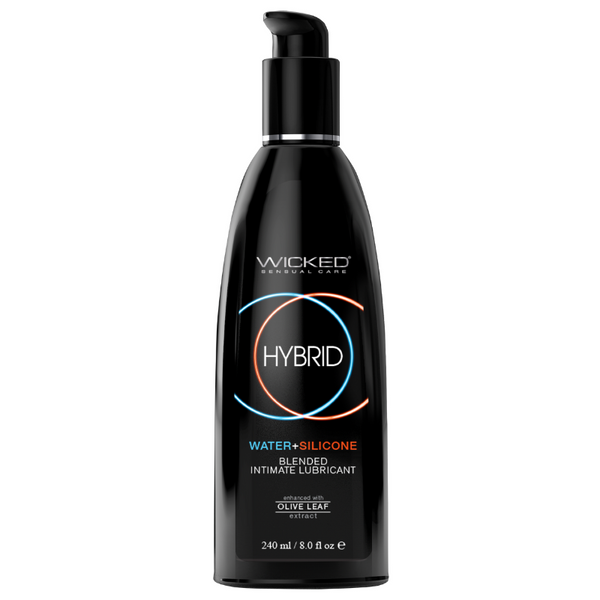 Wicked Hybrid 240 ml water silicone blended intimate lubricant