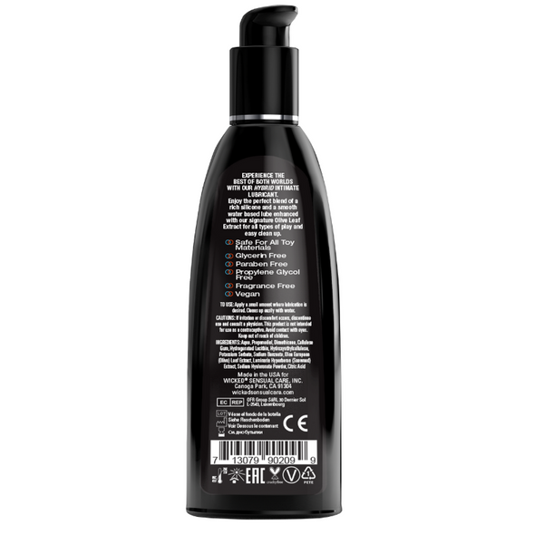 Wicked Hybrid 120 ml water silicone blended intimate lubricant