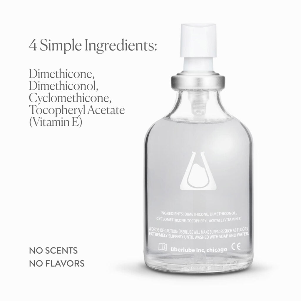 uberlube silicone lubricant benefits and ingredients