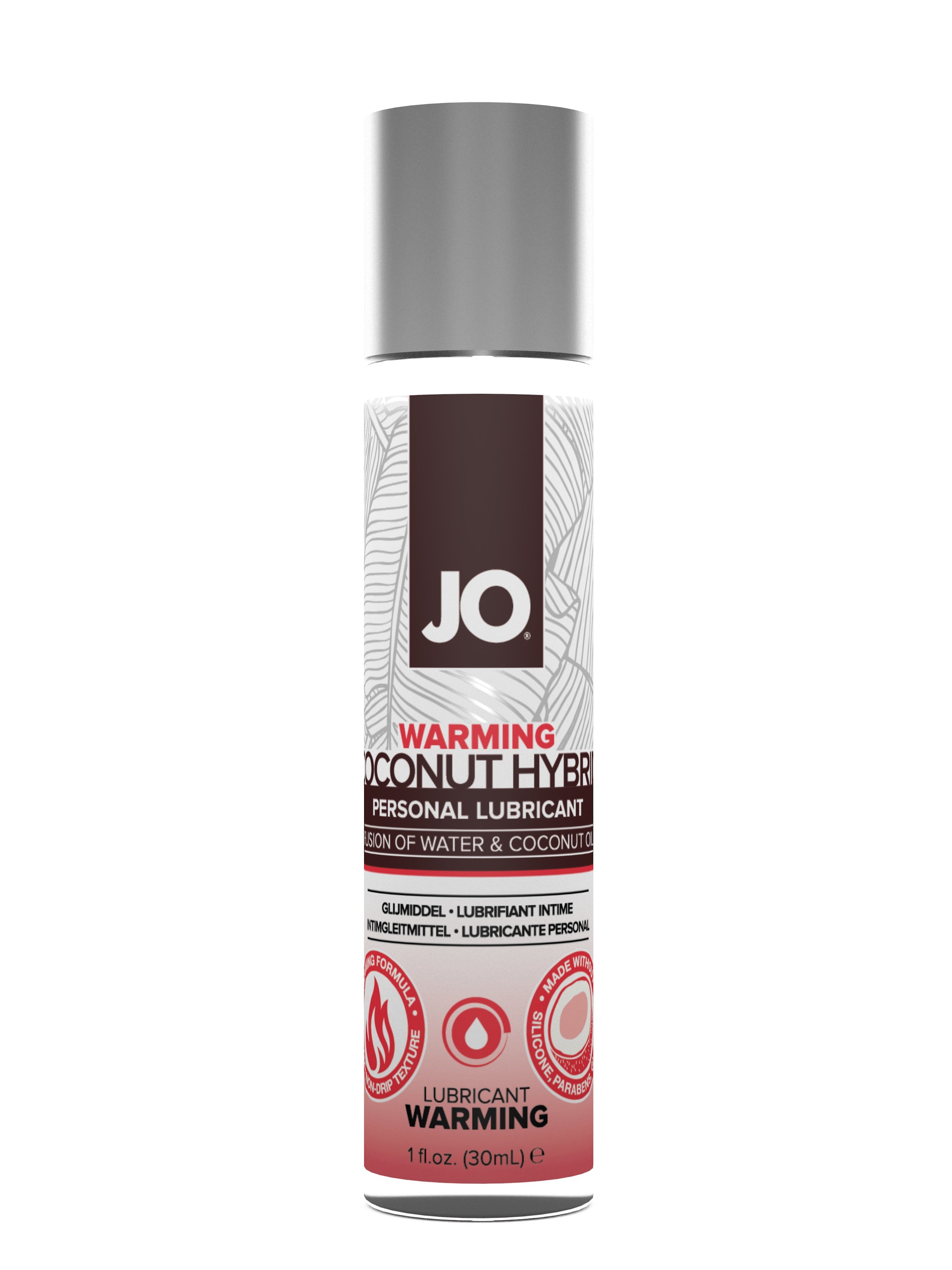 JO Silicone Free Hybrid Lubricant with Coconut Warming Secondary image