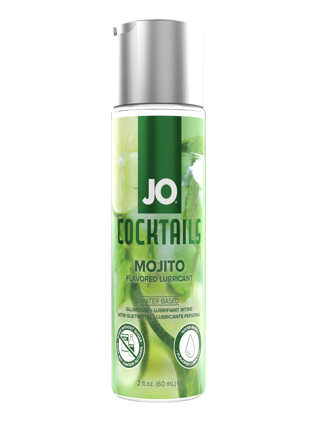JO Cocktails Mojito Flavored Lube 2 fl oz Main image
