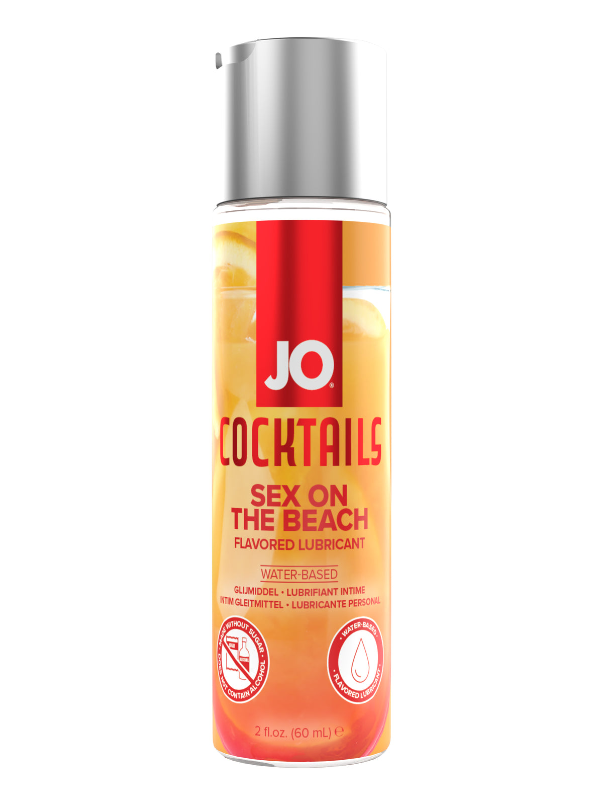 JO Cocktails Sex On The Beach Flavored Lube 2 fl oz Main image