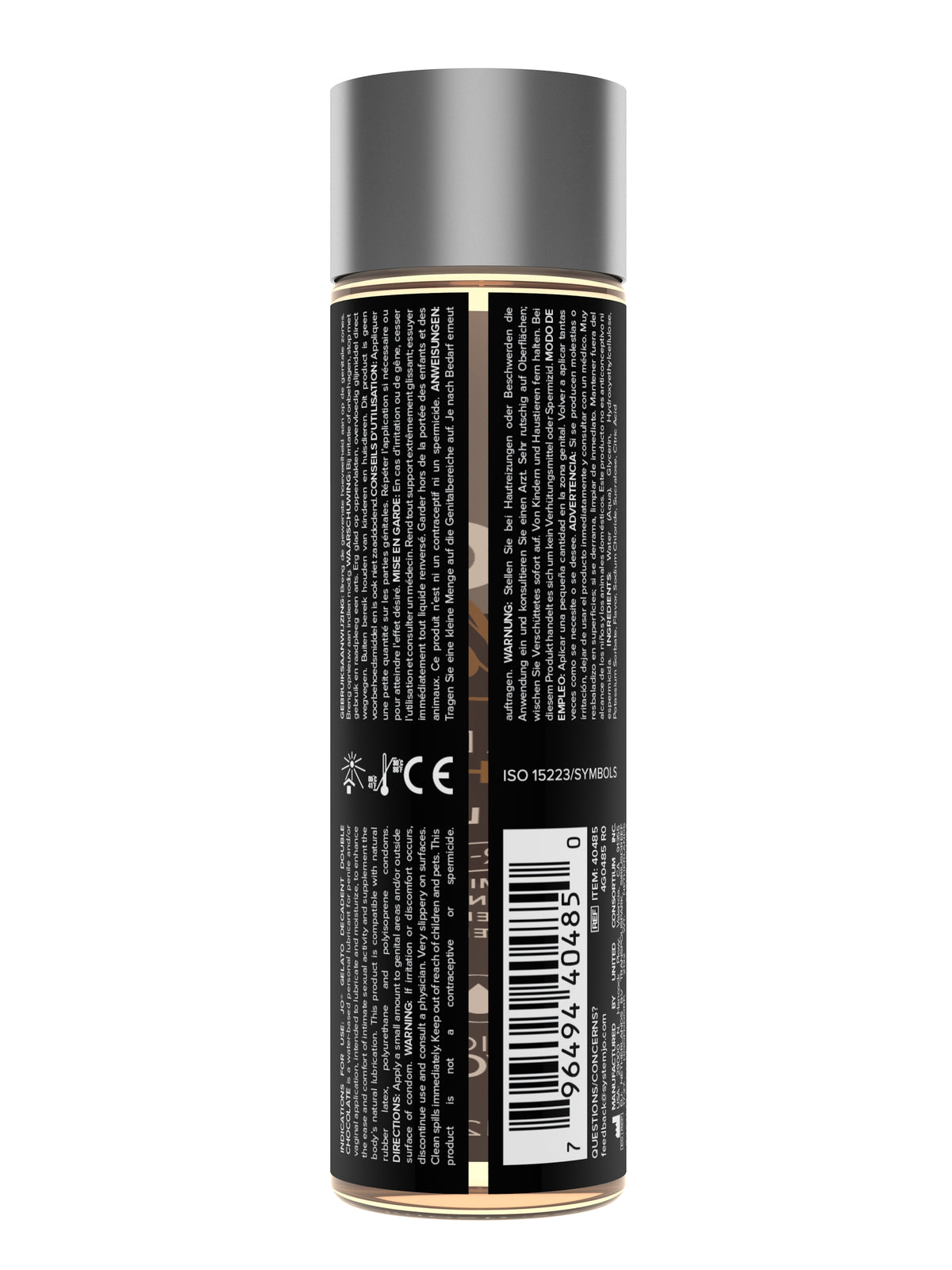 Jo Gelato Decadent Double Chocolate Lubricant 4 fl oz