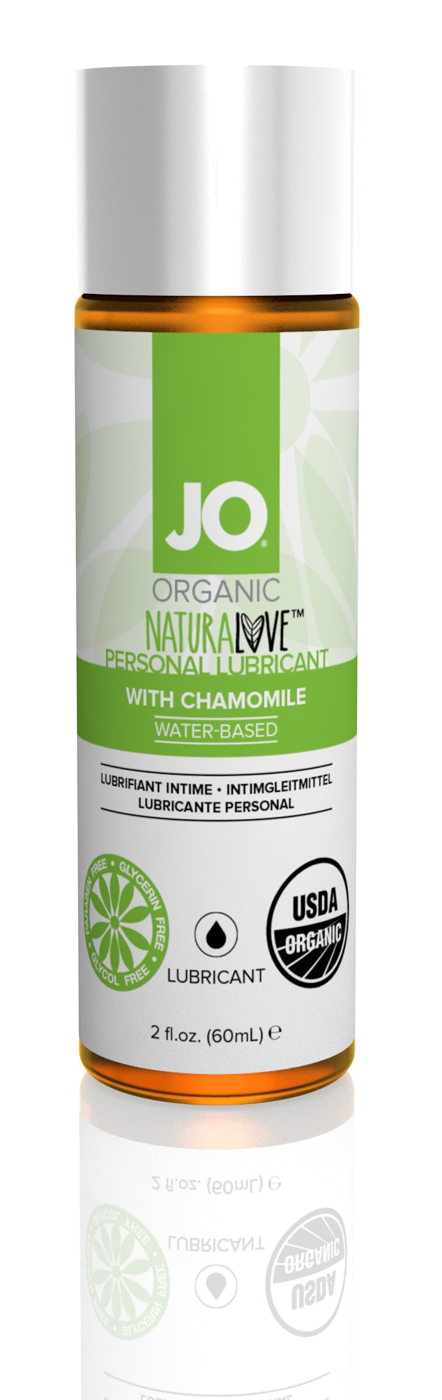 JO USDA Organic Original Lubricant Natural Love 2 fl oz