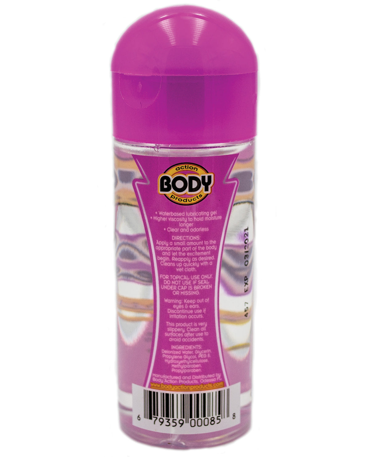 Body Action SUPREME Water Based Gel 2.3 fl oz