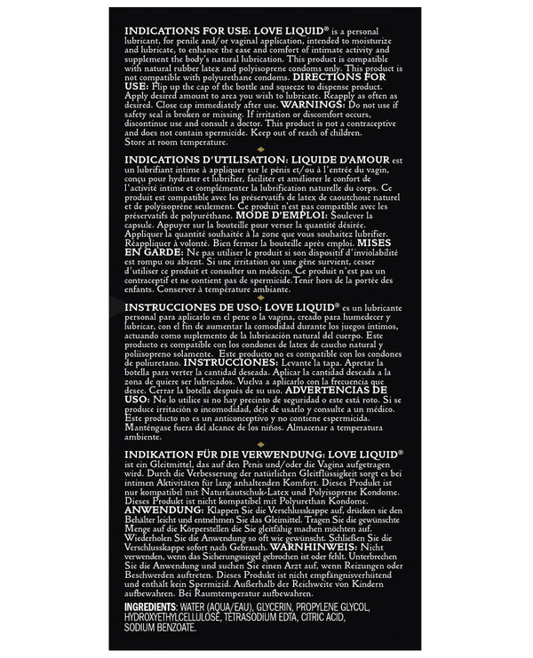 Kama Sutra Love Liquid Classic 3.4fl. oz