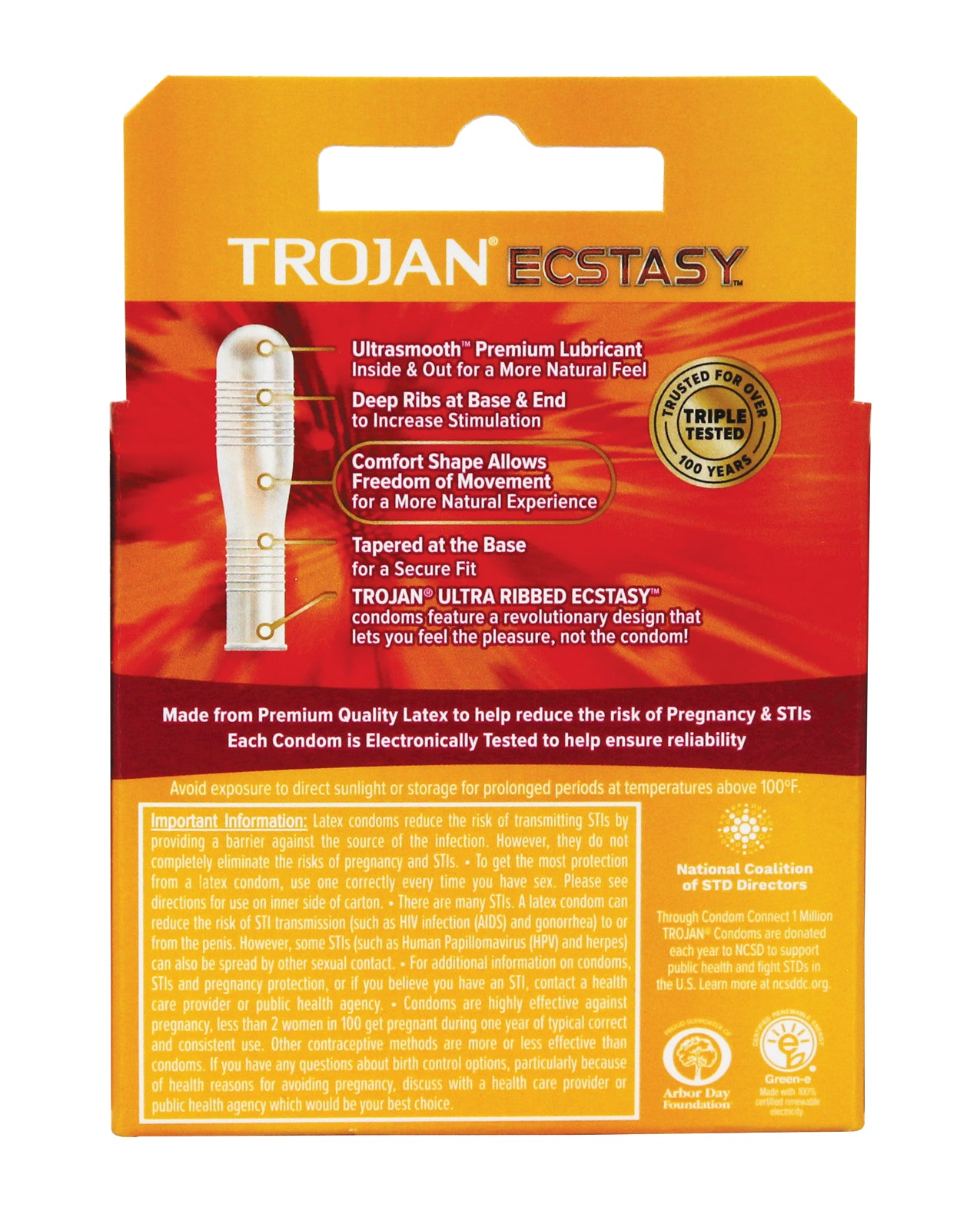 Trojan Ecstasy Caja Ultra Acanalada 3 Imagen secundaria del producto