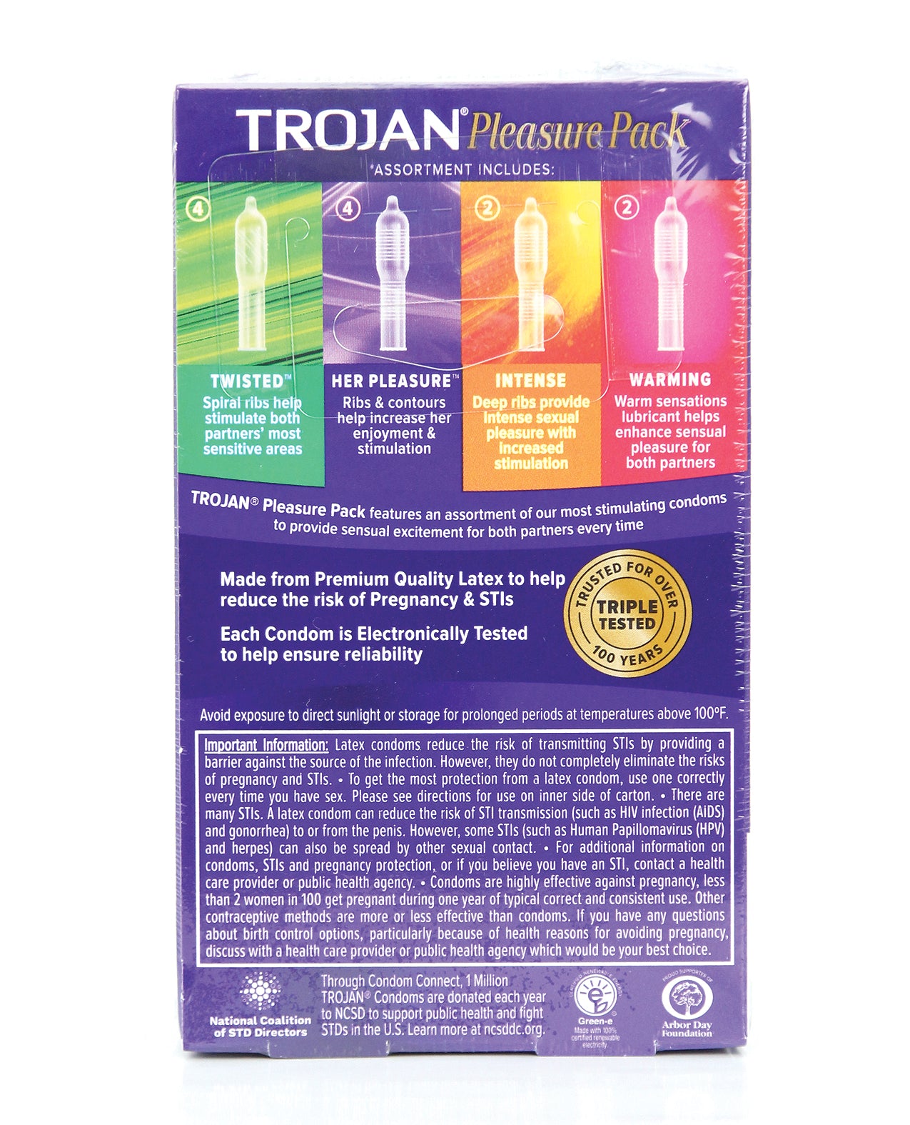 Trojan Pleasure 12 Pack Secondary image