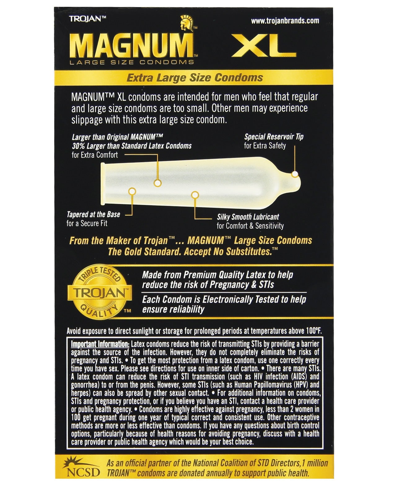 Trojan Magnum XL 12 Pack Secondary image