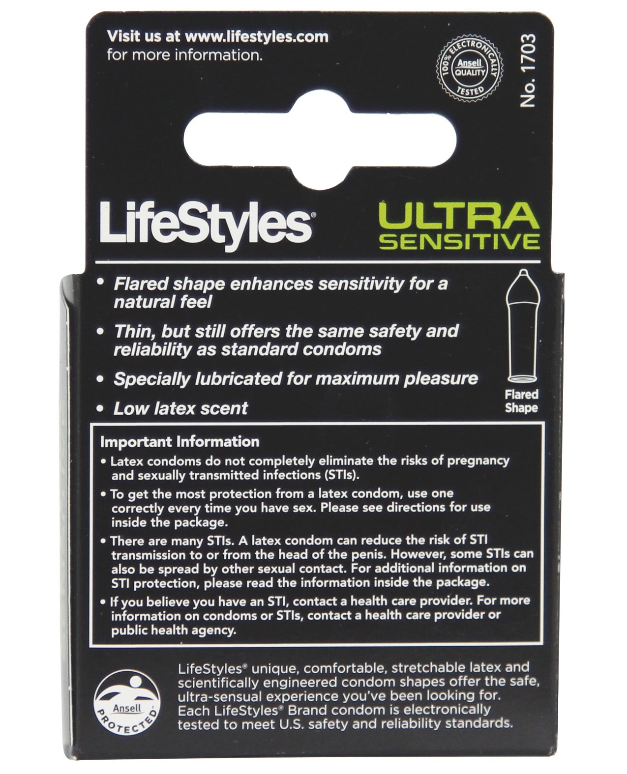LifeStyles Ultra Sensitive Imagen secundaria del producto