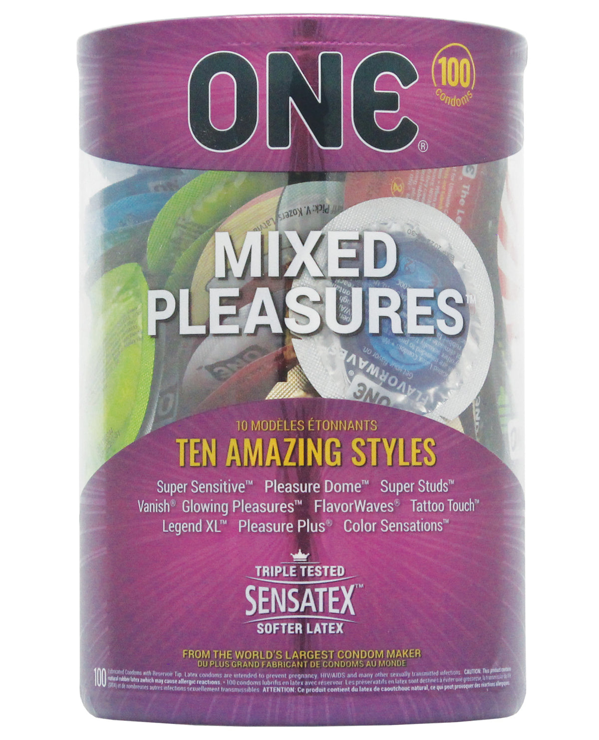 One-Condoms-Mix-Pleasure-Box-100