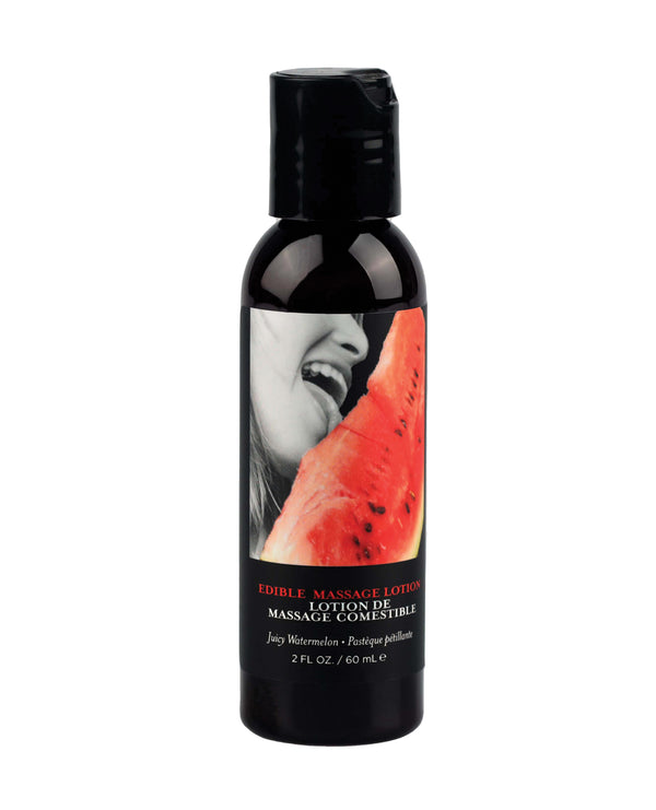 Earthly Body Hemp Seed by Night Edible LOTION Watermelon 2 fl oz