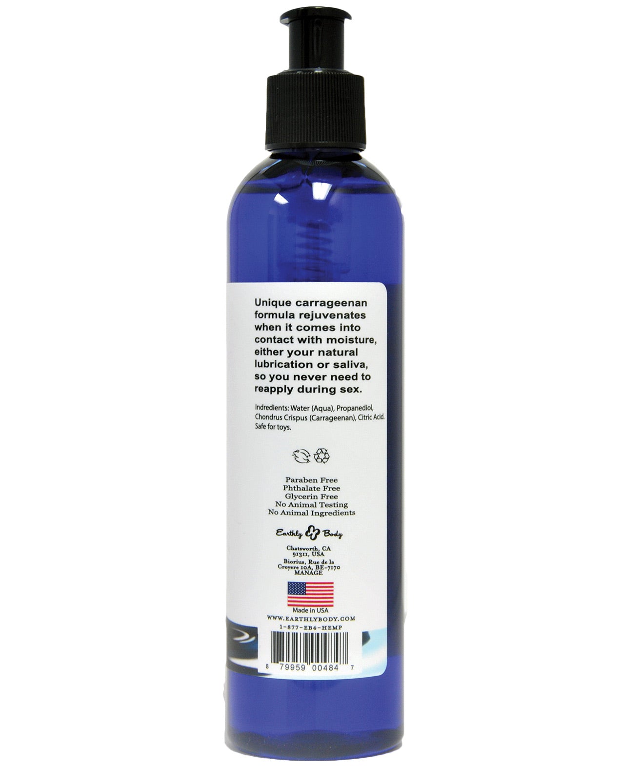 Earthly Body Waterslide Lubricant WorldCondoms Earthly Body Waterslide Lubricant WorldCondoms