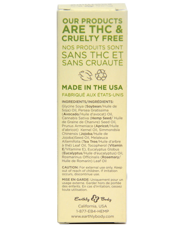 Earthly Body Hemp Miracle Oil 1 fl oz