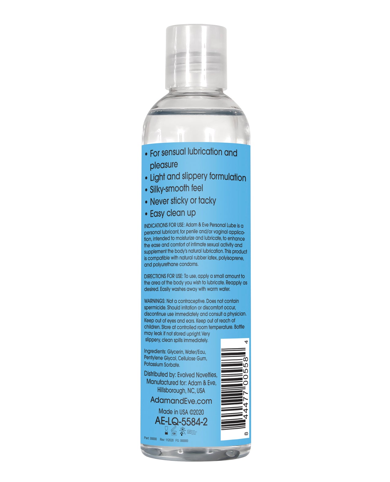 Adam & Eve Personal Water-Based 8 oz Secondary image