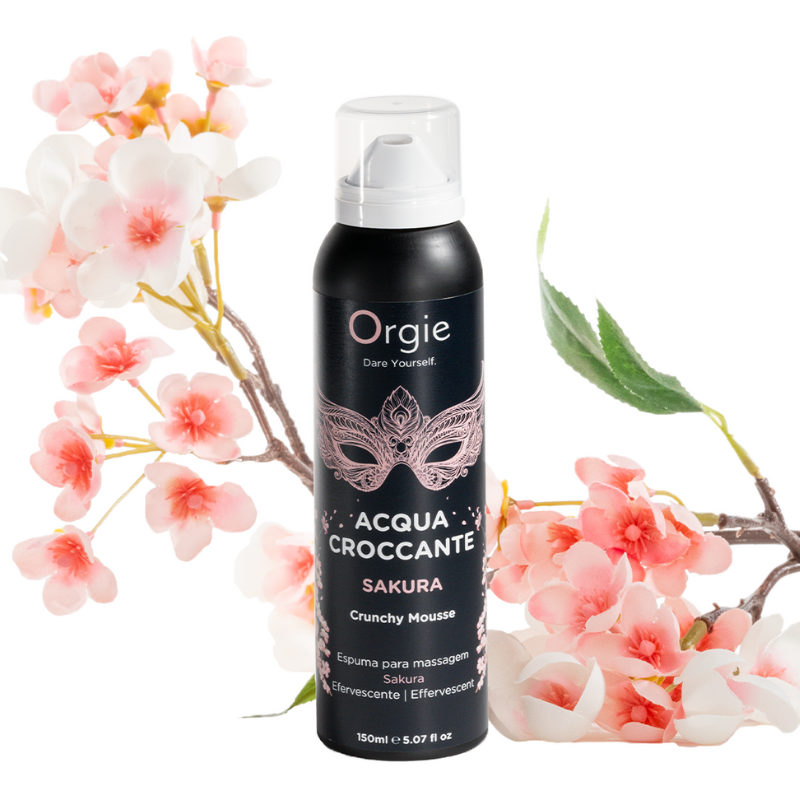 Orgie Acqua Croccante Sakura Crunchy Mousse 150ml Secondary image