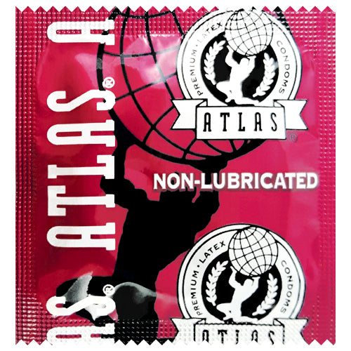 Atlas Non-Lubricated Condoms WorldCondoms Atlas Non-Lubricated Condoms WorldCondoms