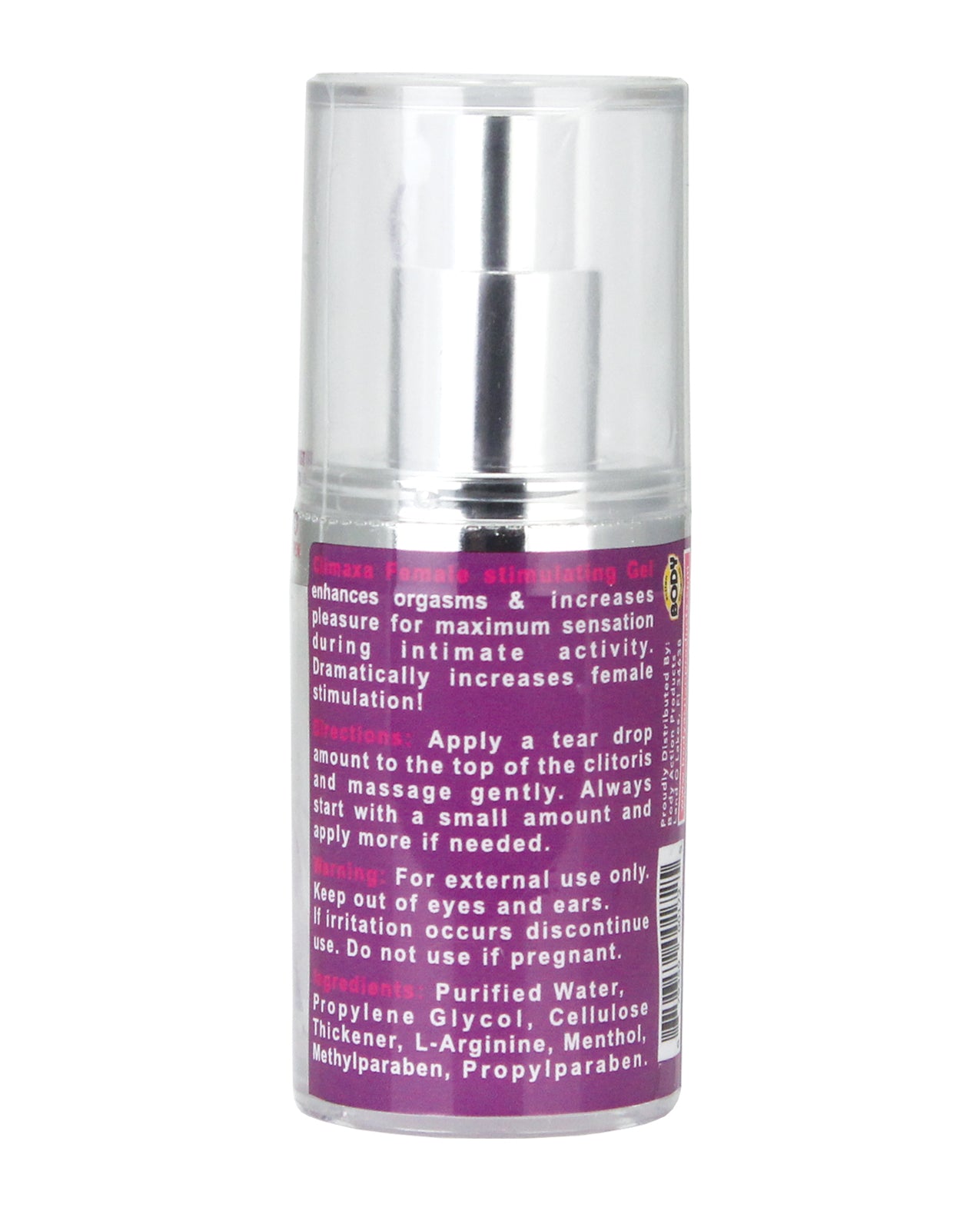 Climaxa Gel Estimulante 0.5 fl oz Imagen secundaria del producto