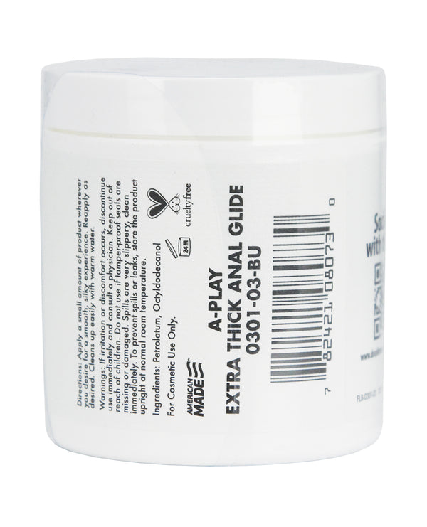 A Play Extra Thick ANAL Glide Cushioning Oil based Formula 4.5 fl oz