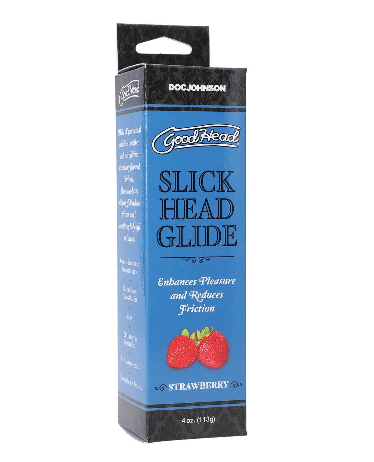 GoodHead Slick Head Glide Strawberry 4 fl oz Main image