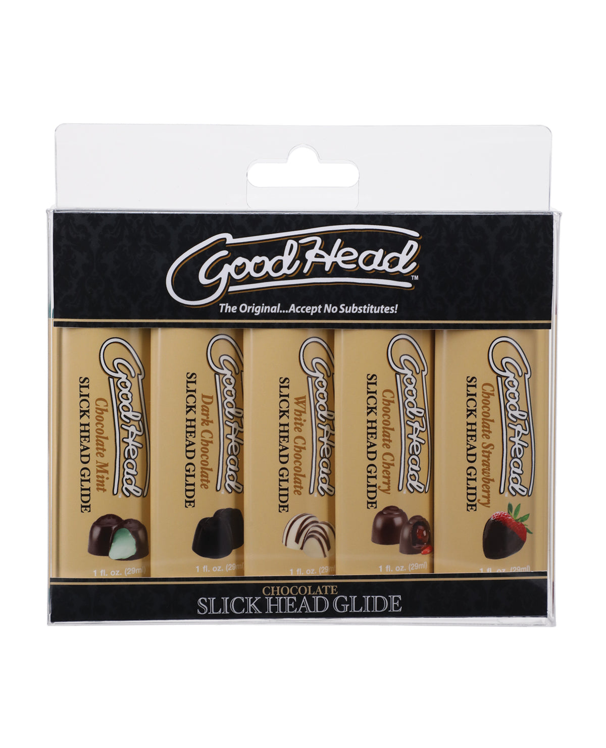 GoodHead Chocolate Slick Head Glide Assorted Main image