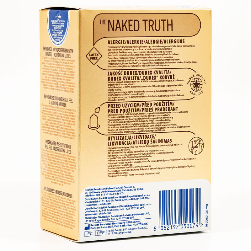 Durex RealFeel Caja 16 Imagen secundaria del producto
