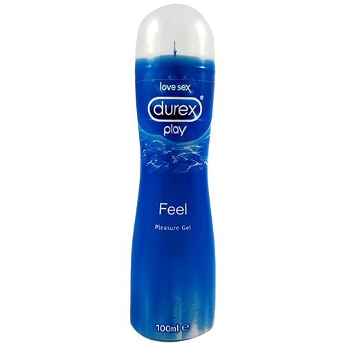 Durex Feel 100ml water-based lubricant WorldCondoms Durex Feel 100ml water-based lubricant WorldCondoms