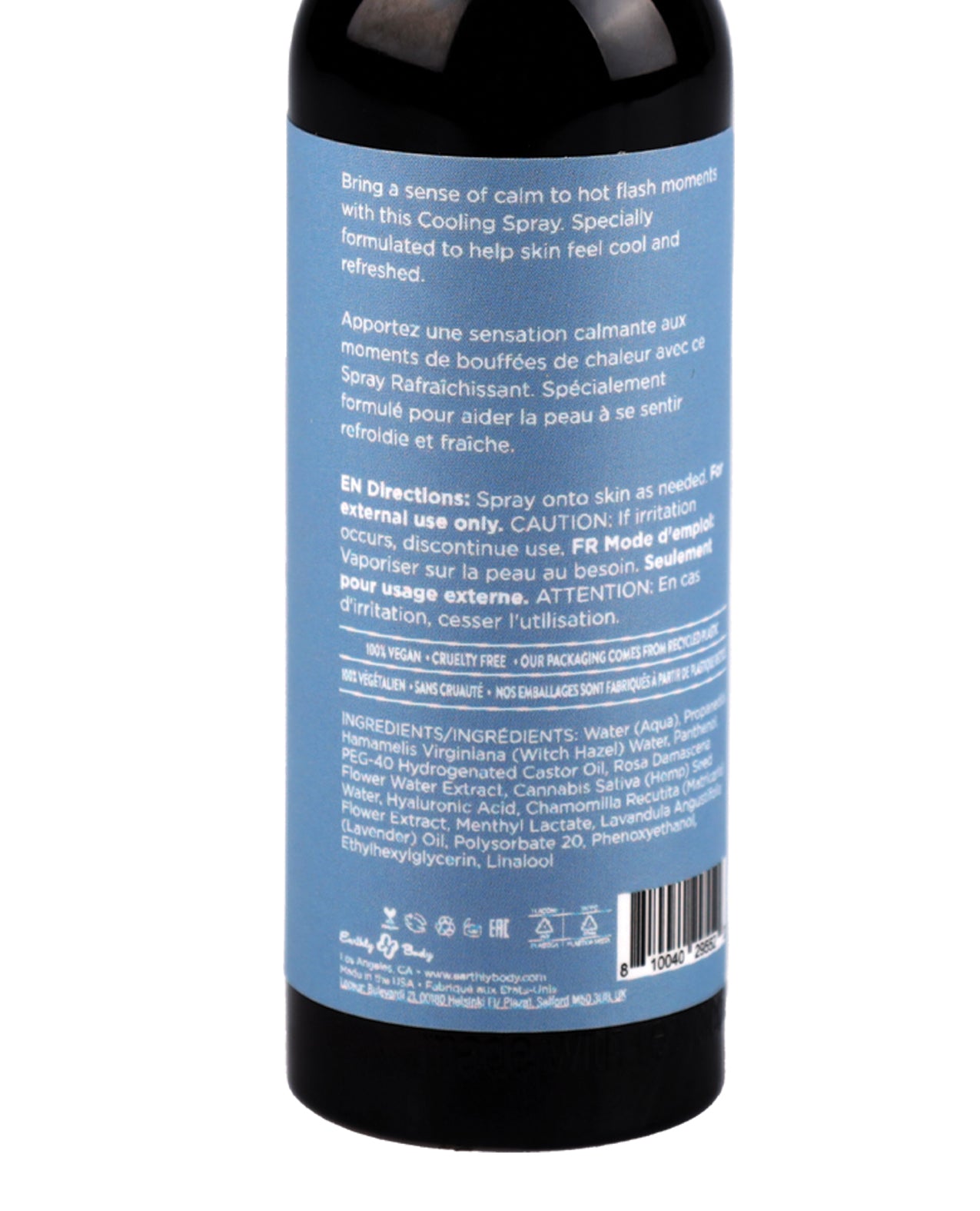 Earthly Body Mellow COOLING Spray 2 fl oz Secondary image