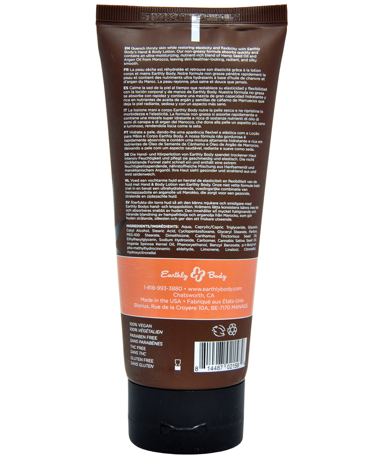 Earthly Body Hand & Body Lotion Isle of You 7 fl oz