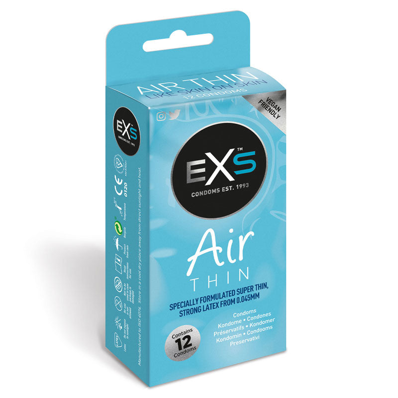 EXS Air Thin Box 12 Front | WorldCondoms Main image