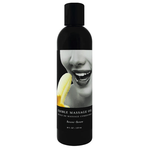 Earthly Body Banana Edible Massage Oil Imagen secundaria del producto