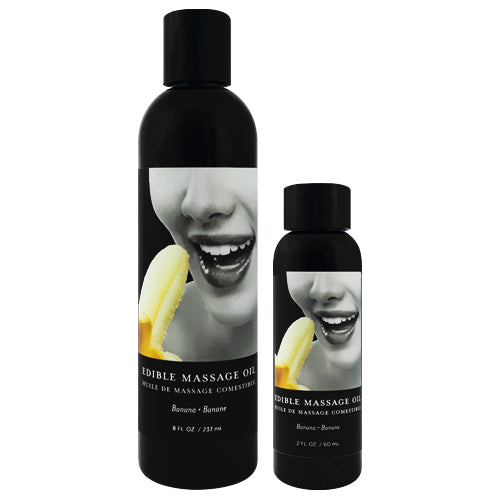 Earthly Body Banana Edible Massage Oil 