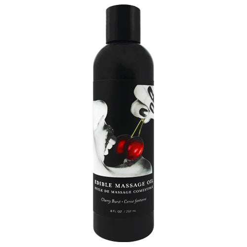 Earthly Body Cherry Edible Massage Oil Secondary image