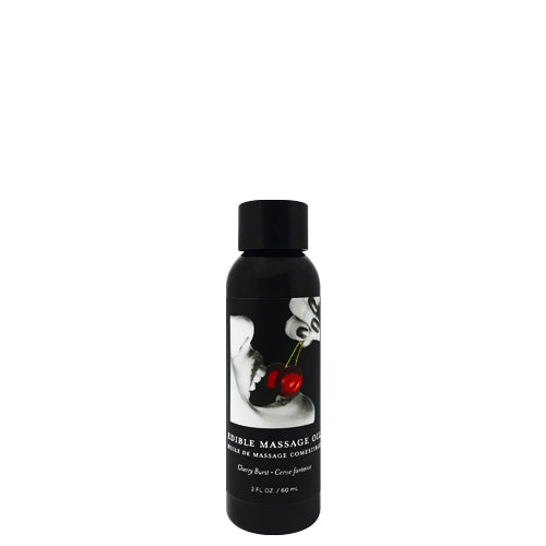 Earthly Body Cherry Edible Massage Oil 60ml