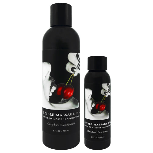 Earthly Body Cherry Edible Massage Oil Main image