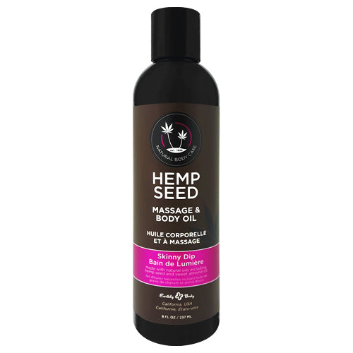 Earthly Body Hemp Seed Skinny Dip Oil 237ml