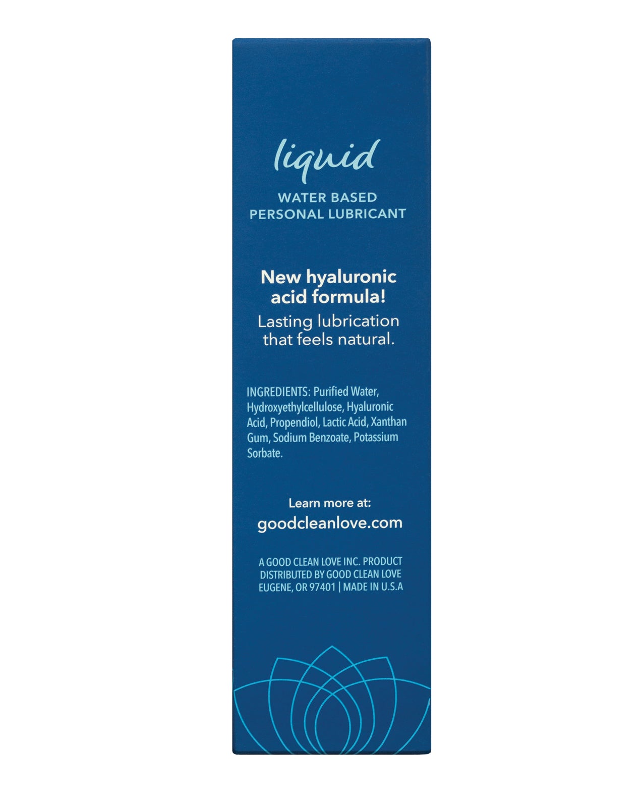Good Clean Love Liquid Lube WorldCondoms Good Clean Love Liquid Lube WorldCondoms
