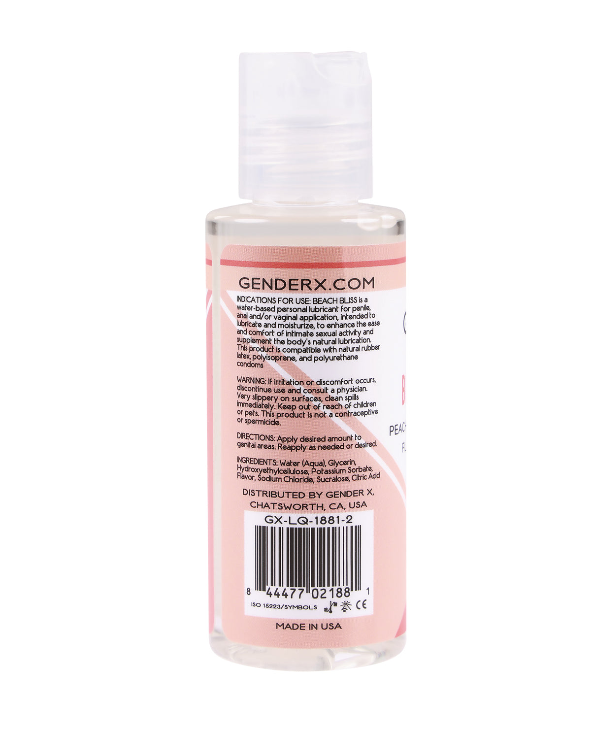 Gender X Flavored Lube Beach Bliss