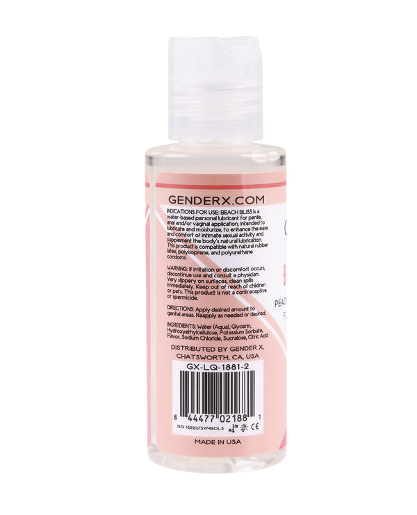 Gender X Flavored Lube Beach Bliss