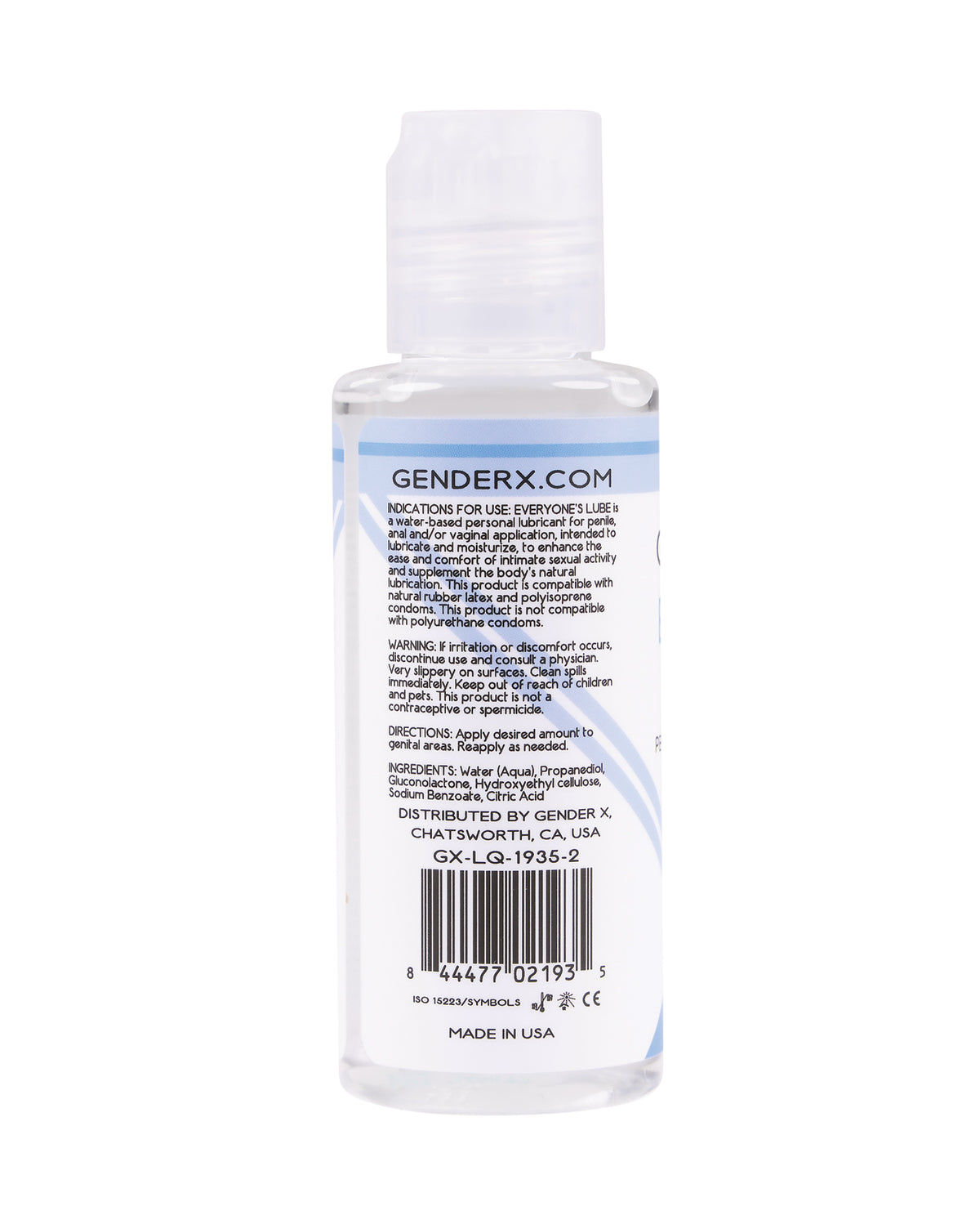 Gender X Flavored Everyones Lube