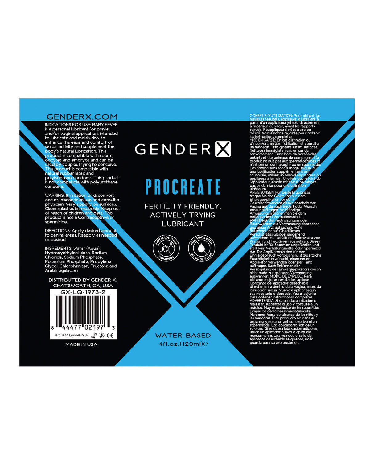 Gender X Procreate 4 fl oz