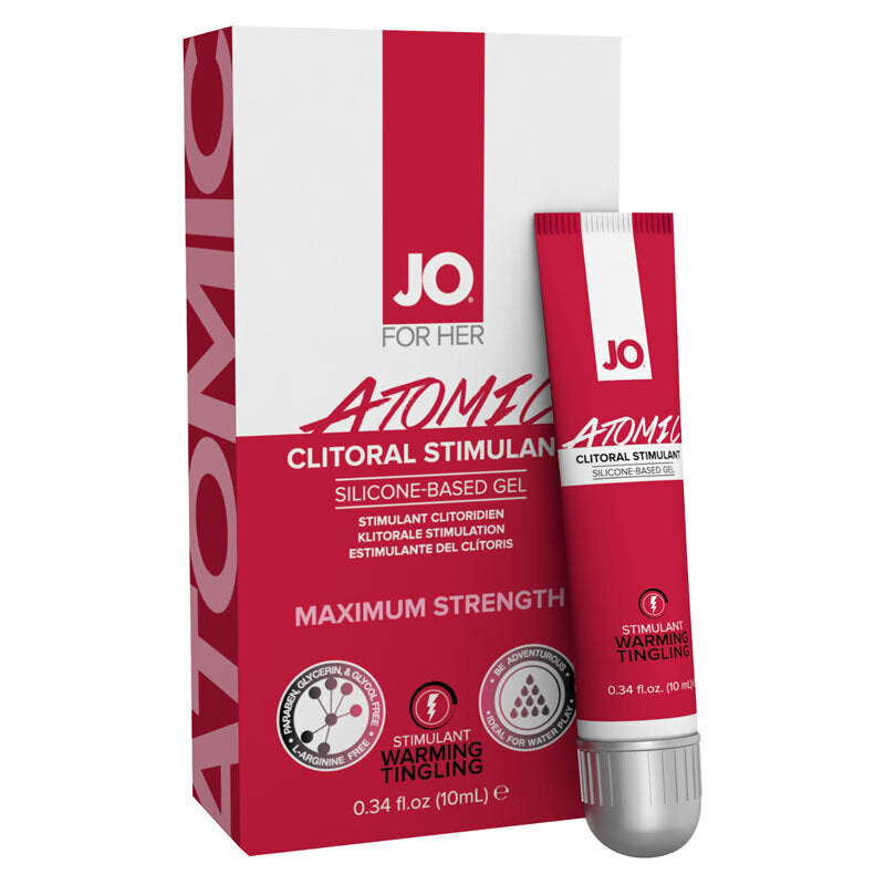 System JO Atomic Clitoral Stimulant Gel 10ml Imagen secundaria del producto