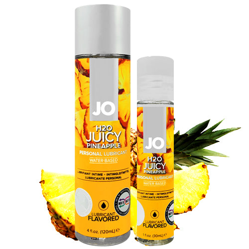 System JO H2O Juicy Pineapple Lube 30ml or 120ml  WorldCondoms